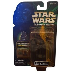 Darth Vader‎ Star Wars Power of the Force CommTech Action Figure 1999 New